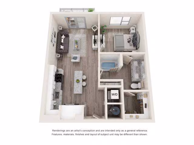 Unit 4203 2315 floor plan